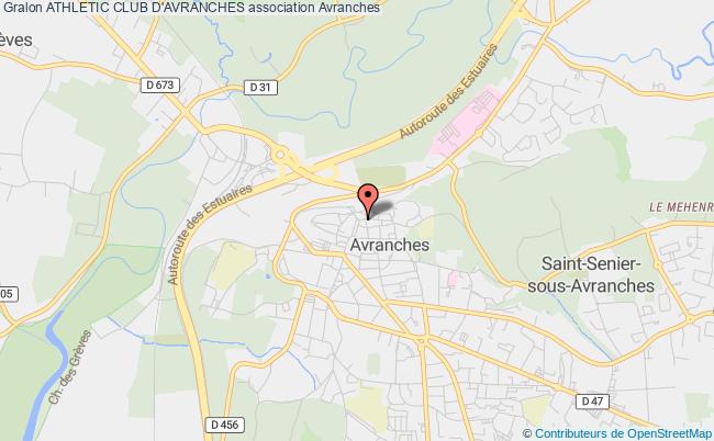 plan association Athletic Club D'avranches Avranches