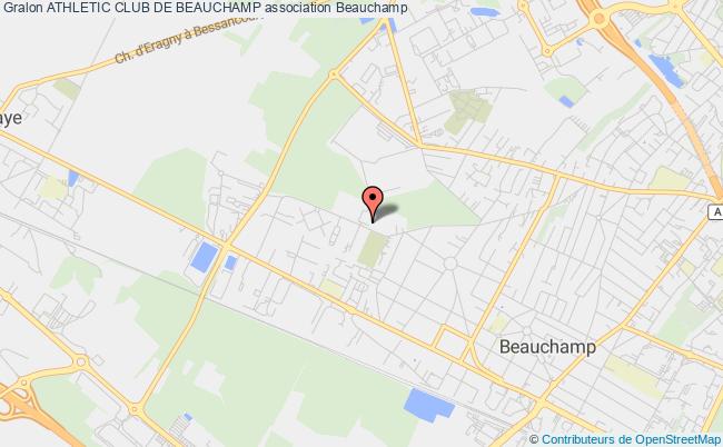 plan association Athletic Club De Beauchamp Beauchamp