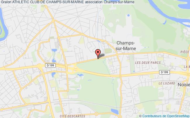 plan association Athletic Club De Champs-sur-marne Champs-sur-Marne