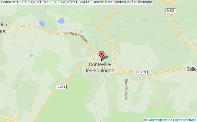 plan association Athletic Conteville De La Verte Vallee Conteville-lès-Boulogne