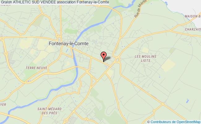plan association Athletic Sud Vendee Fontenay-le-Comte
