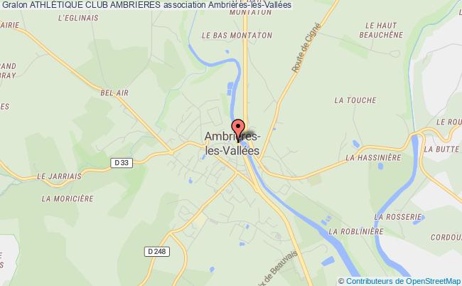 plan association AthlÉtique Club Ambrieres Ambrières-les-Vallées