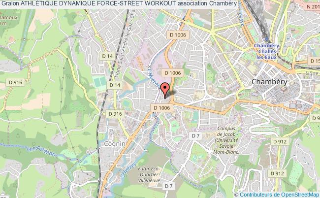 plan association AthlÉtique Dynamique Force-street Workout Chambéry