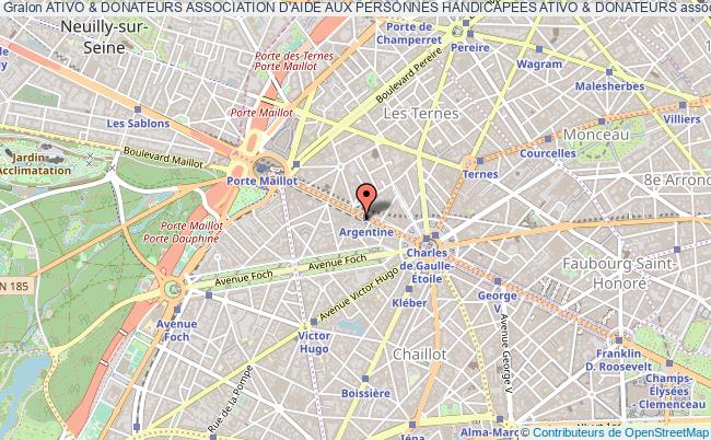 plan association Ativo & Donateurs Association D'aide Aux Personnes Handicapees Ativo & Donateurs Paris