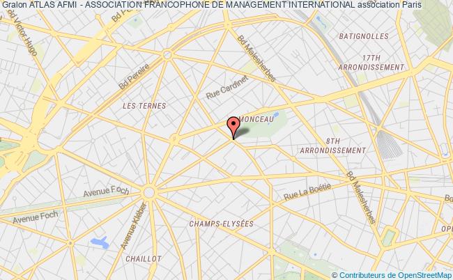 plan association Atlas Afmi - Association Francophone De Management International Paris