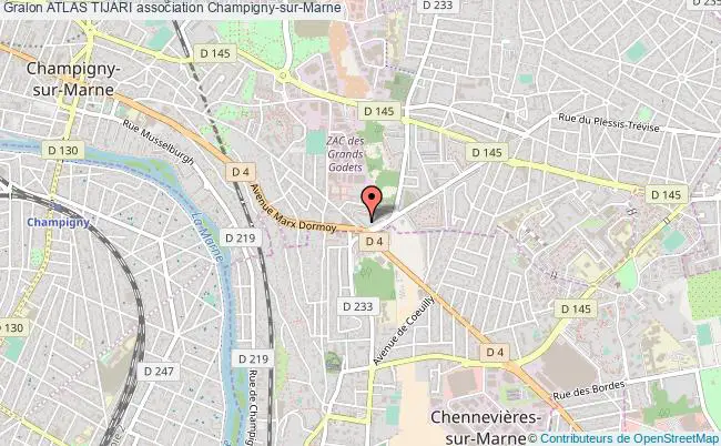 plan association Atlas Tijari Champigny-sur-Marne