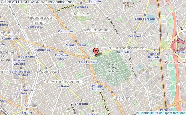 plan association Atletico Nacional Paris