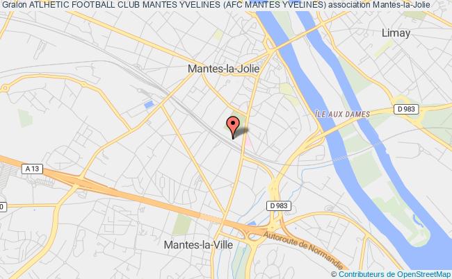 plan association Atlhetic Football Club Mantes Yvelines (afc Mantes Yvelines) Mantes-la-Jolie