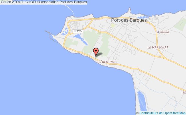 plan association Atout- Choeur Port-des-Barques