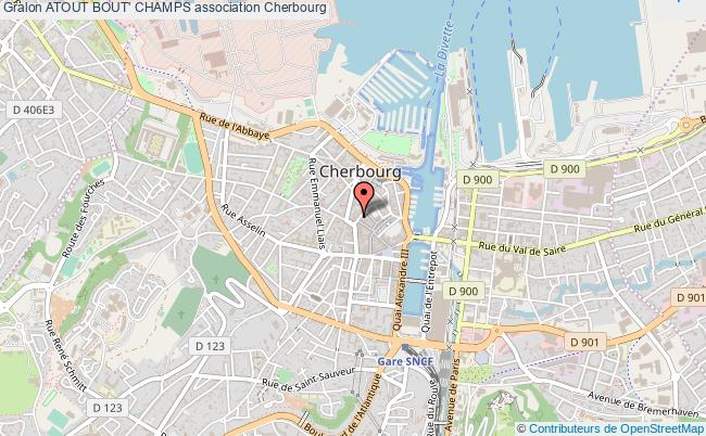 plan association Atout Bout' Champs Cherbourg-Octeville