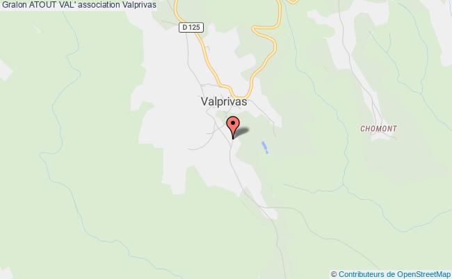 plan association Atout Val' Valprivas