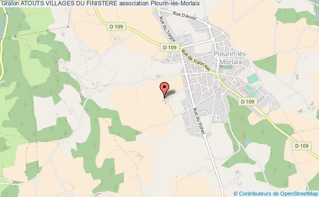 plan association Atouts Villages Du Finistere Plourin-lès-Morlaix