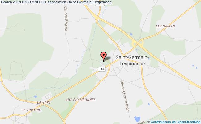 plan association Atropos And Co Saint-Germain-Lespinasse