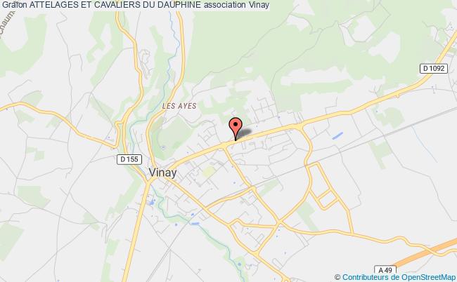 plan association Attelages Et Cavaliers Du Dauphine Vinay