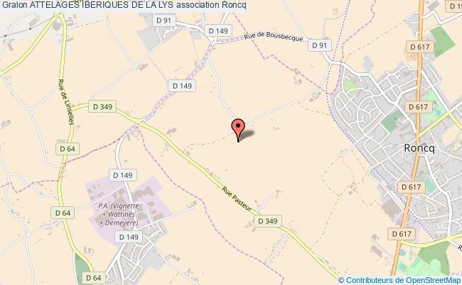 plan association Attelages Iberiques De La Lys Roncq