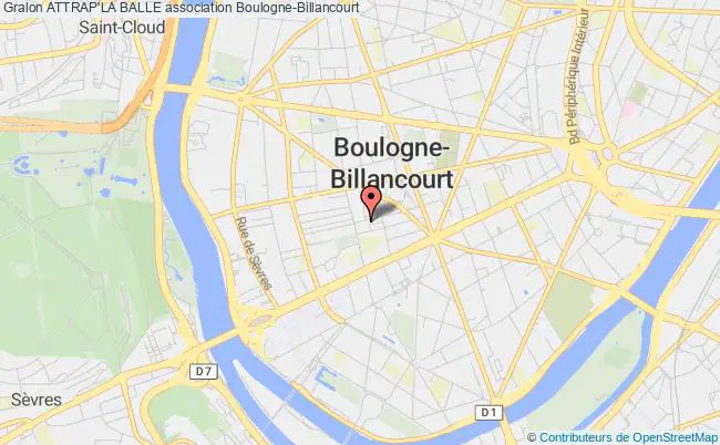 plan association Attrap'la Balle Boulogne-Billancourt