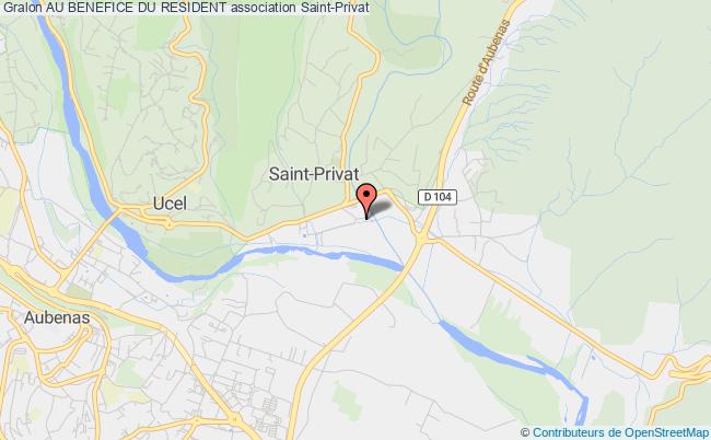 AU BENEFICE DU RESIDENT