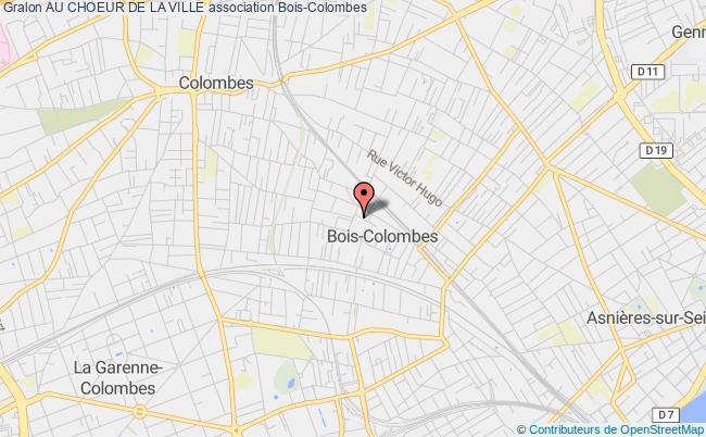 plan association Au Choeur De La Ville Bois-Colombes