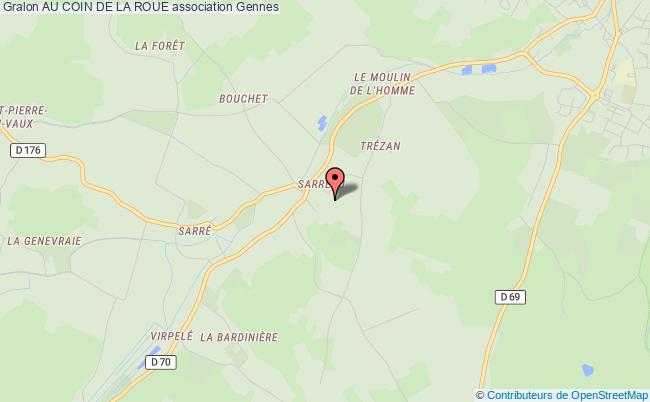 plan association Au Coin De La Roue Gennes-Val de Loire