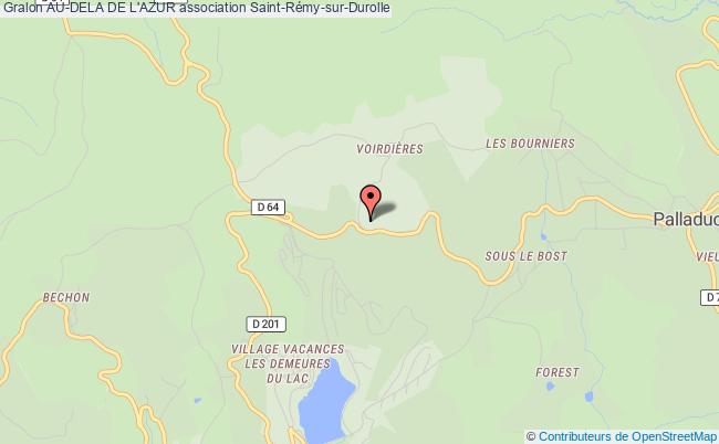 plan association Au-dela De L'azur Saint-Rémy-sur-Durolle
