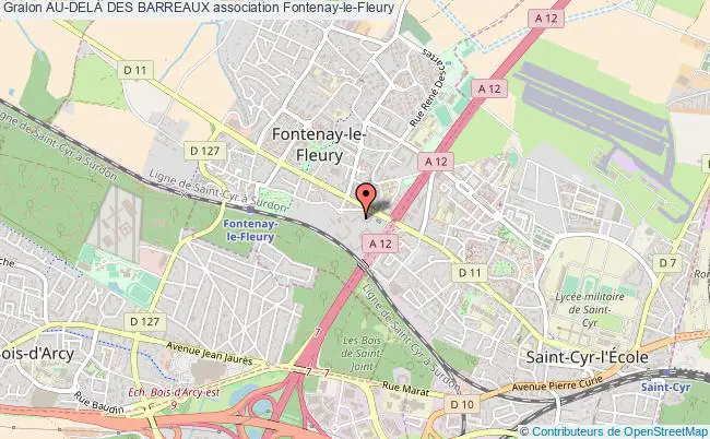 plan association Au-delÀ Des Barreaux Fontenay-le-Fleury