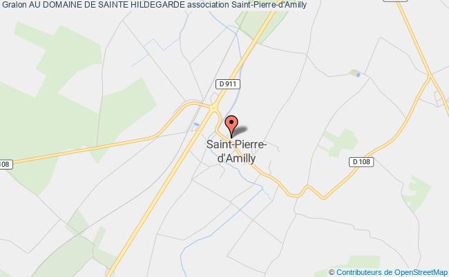 plan association Au Domaine De Sainte Hildegarde Saint-Pierre-d'Amilly
