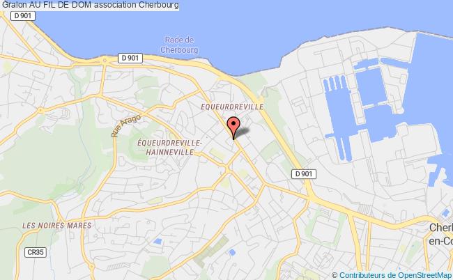 plan association Au Fil De Dom Cherbourg-en-Cotentin