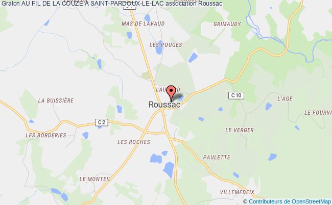 plan association Au Fil De La Couze A Saint-pardoux-le-lac Roussac