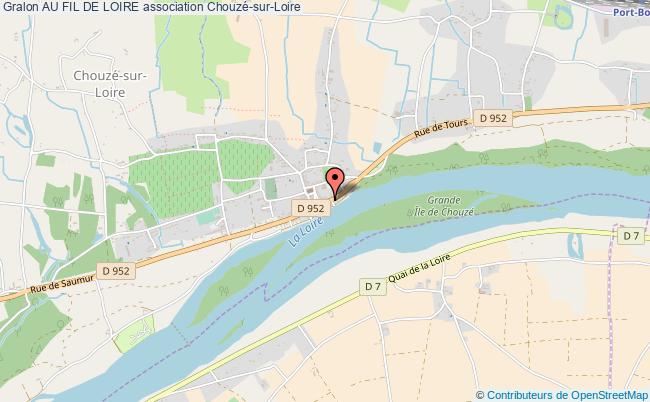 plan association Au Fil De Loire Chouzé-sur-Loire