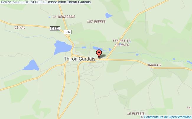 plan association Au Fil Du Souffle Thiron-Gardais