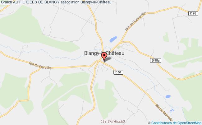 plan association Au Fil Idees De Blangy Blangy-le-Château