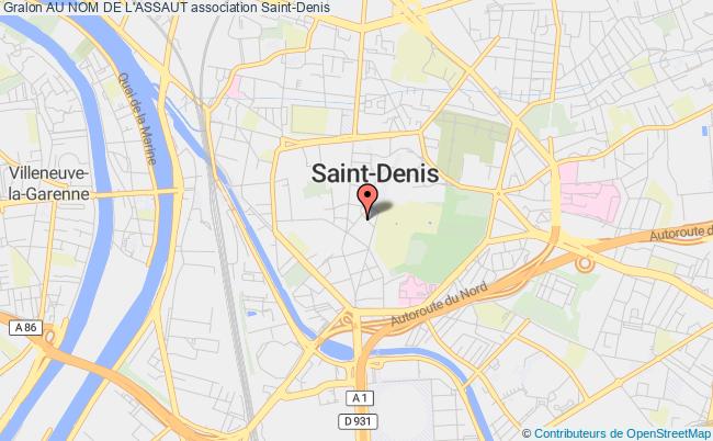 plan association Au Nom De L'assaut Saint-Denis