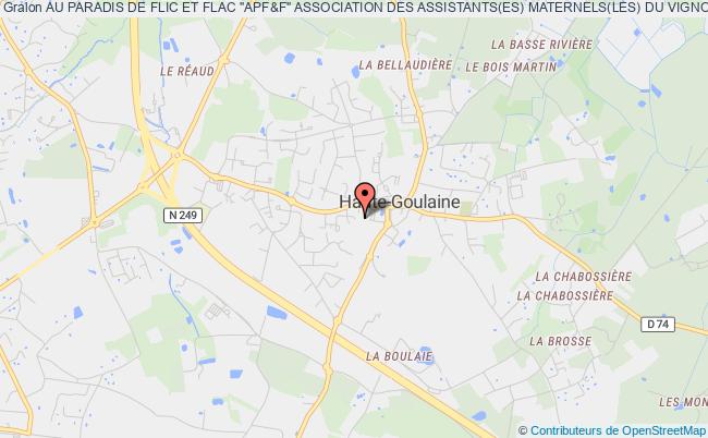 plan association Au Paradis De Flic Et Flac "apf&f" Association Des Assistants(es) Maternels(les) Du Vignoble Haute-Goulaine