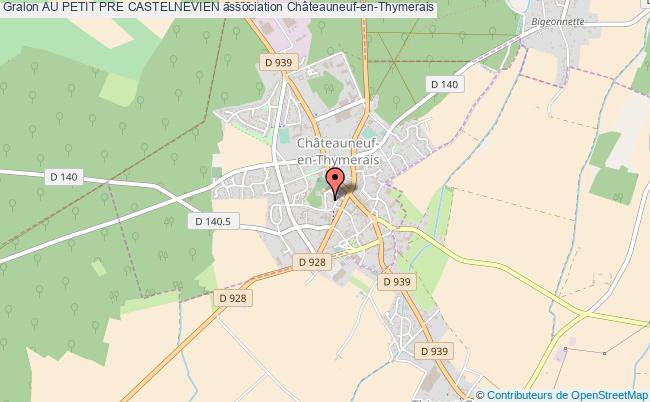 plan association Au Petit Pre Castelnevien Châteauneuf-en-Thymerais