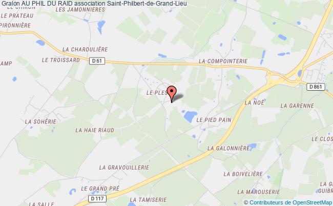plan association Au Phil Du Raid Saint-Philbert-de-Grand-Lieu