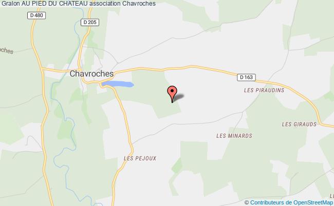 plan association Au Pied Du Chateau Chavroches