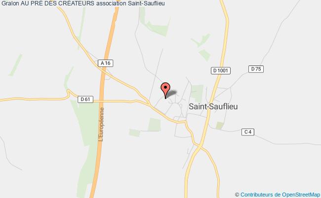 plan association Au PrÉ Des CrÉateurs Saint-Sauflieu
