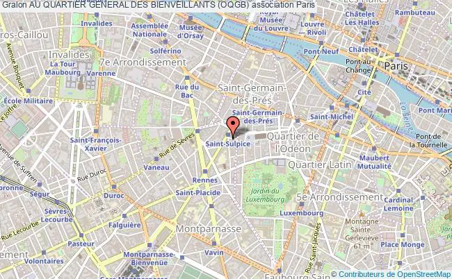 plan association Au Quartier General Des Bienveillants (oqgb) Paris