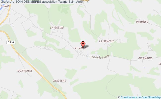 plan association Au Soin Des MÈres Tocane-Saint-Apre
