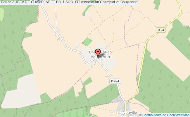 plan association Aubea De Champlat Et Boujacourt Champlat-et-Boujacourt