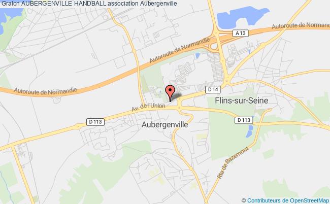 plan association Aubergenville Handball Aulnay-sur-Mauldre