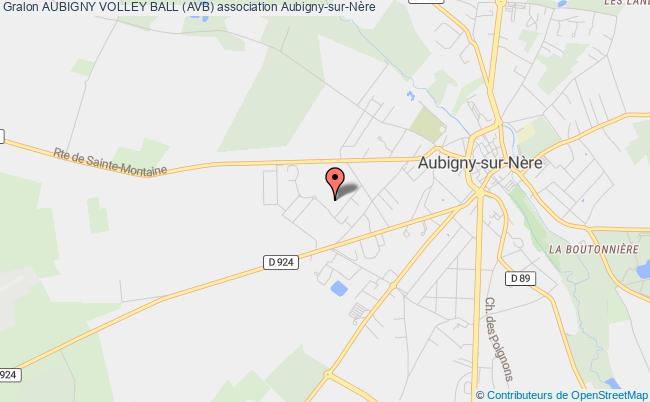 plan association Aubigny Volley Ball (avb) Aubigny-sur-Nère