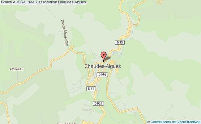 plan association Aubrac'mar Chaudes-Aigues