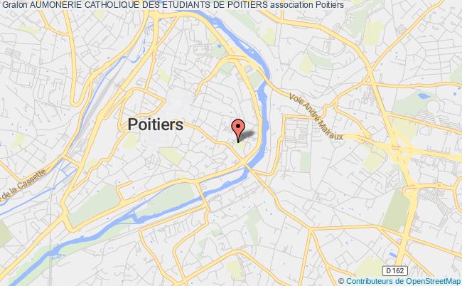 plan association Aumonerie Catholique Des Etudiants De Poitiers Poitiers