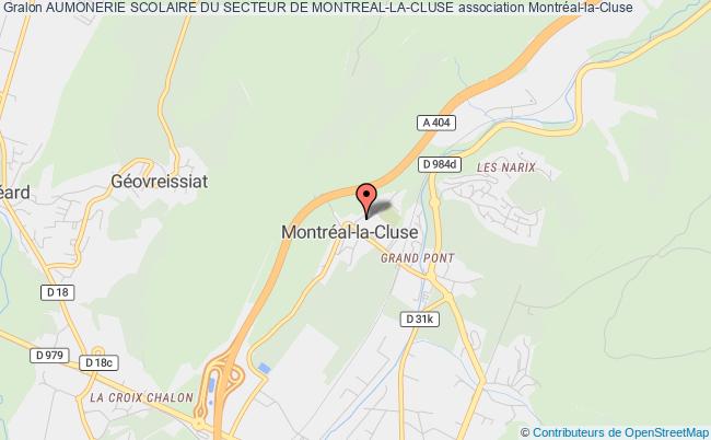 AUMONERIE SCOLAIRE DU SECTEUR DE MONTREAL-LA-CLUSE