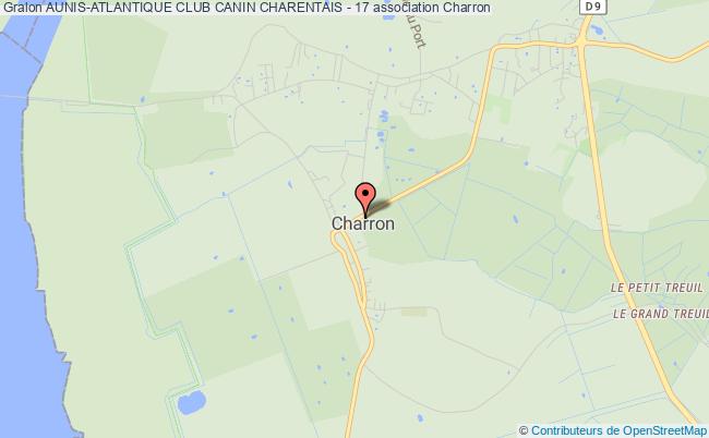 plan association Aunis-atlantique Club Canin Charentais - 17 Charron