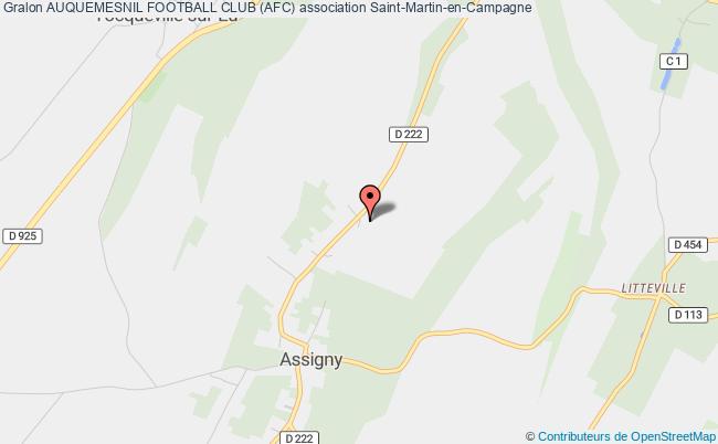 plan association Auquemesnil Football Club (afc) Petit-Caux