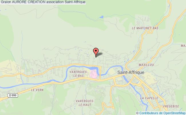 plan association Aurore Creation Saint-Affrique