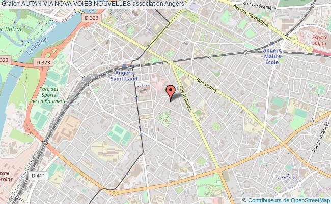 plan association Autan Via Nova Voies Nouvelles Angers