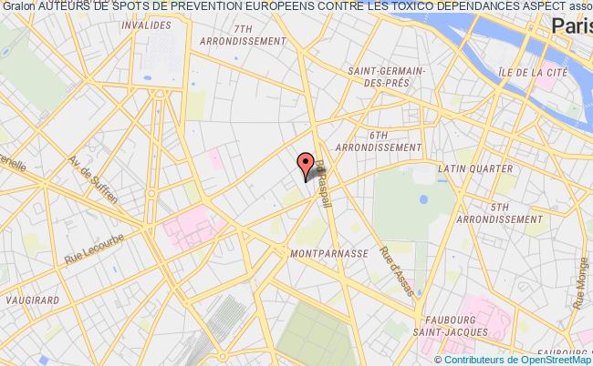 plan association Auteurs De Spots De Prevention Europeens Contre Les Toxico Dependances Aspect Paris